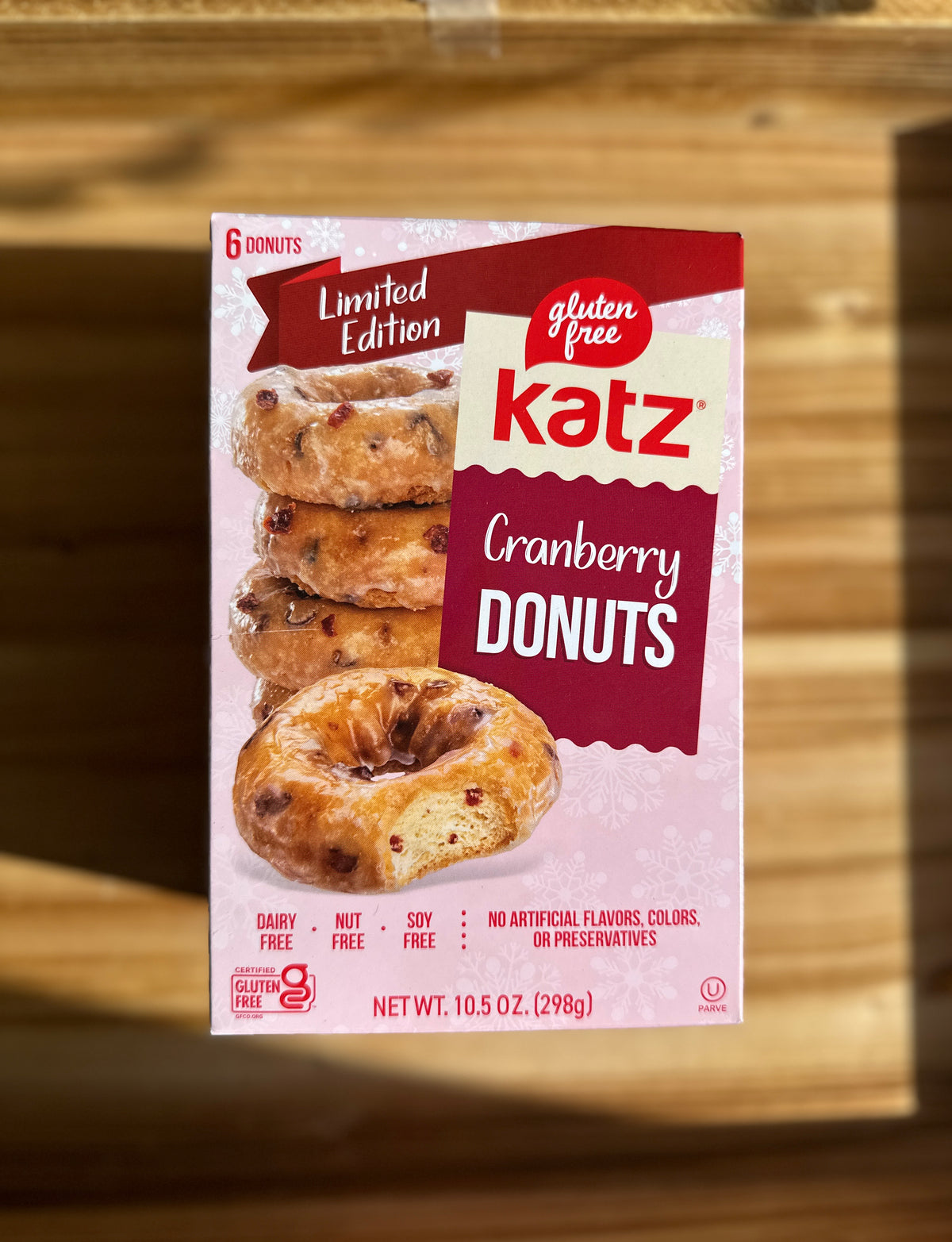 Mini Cranberry Donuts By Katz