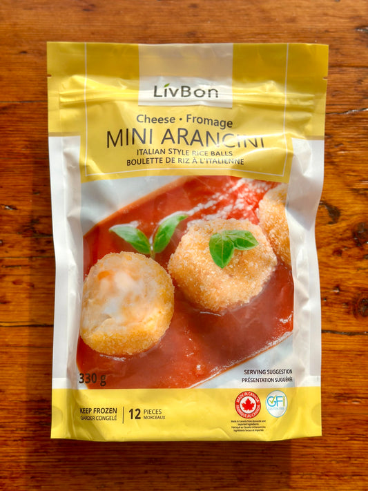 Mini Cheese Arancini By Livbon (12 Per Bag - 1 oz)
