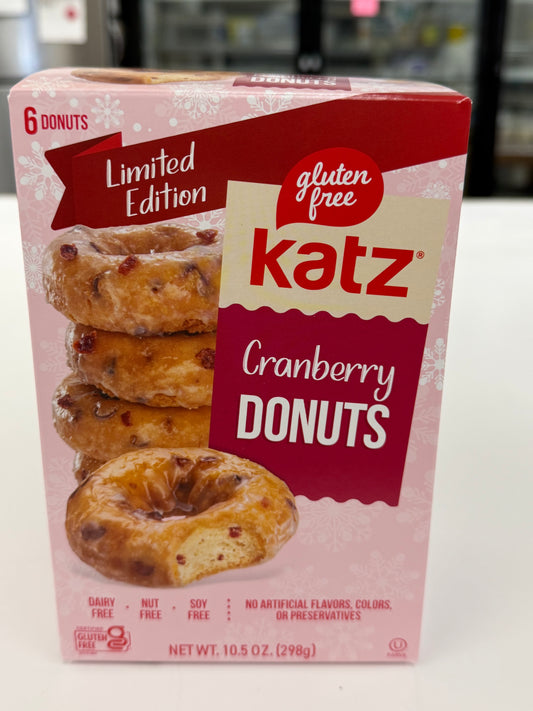Mini Cranberry Donuts By Katz