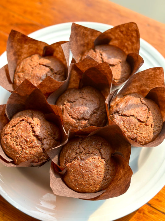 Low sugar Lisa’s Carrot Muffins (6) - Available On Order