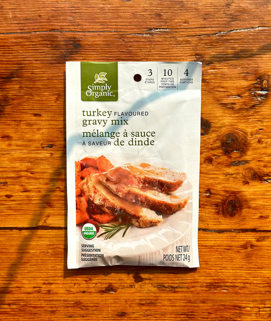 Turkey Flavoured Gravy Mix By Simply Organic