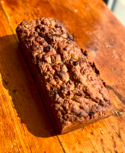 No-Sugar Banana Bread (New Recipe)