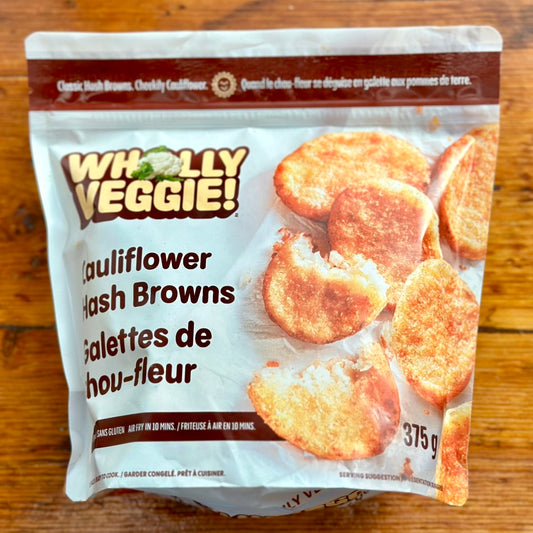 Cauliflower Hash Browns By Wholly Veggie