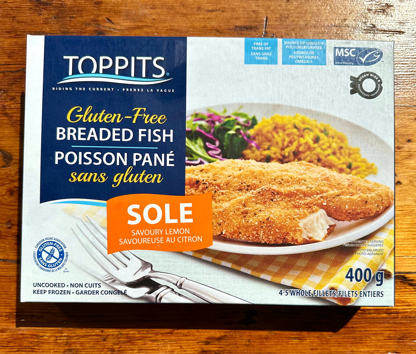 Lemon Sole Fillet By Toppits