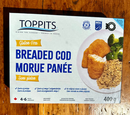 Breaded Cod By Toppits