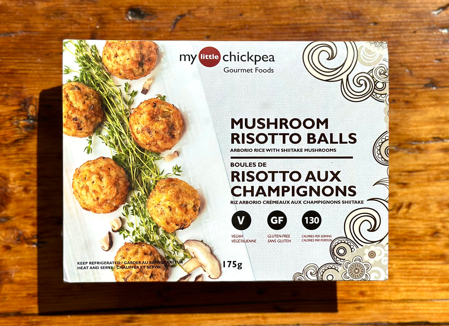 Mushroom Risotto Ball By My Little Chickpea