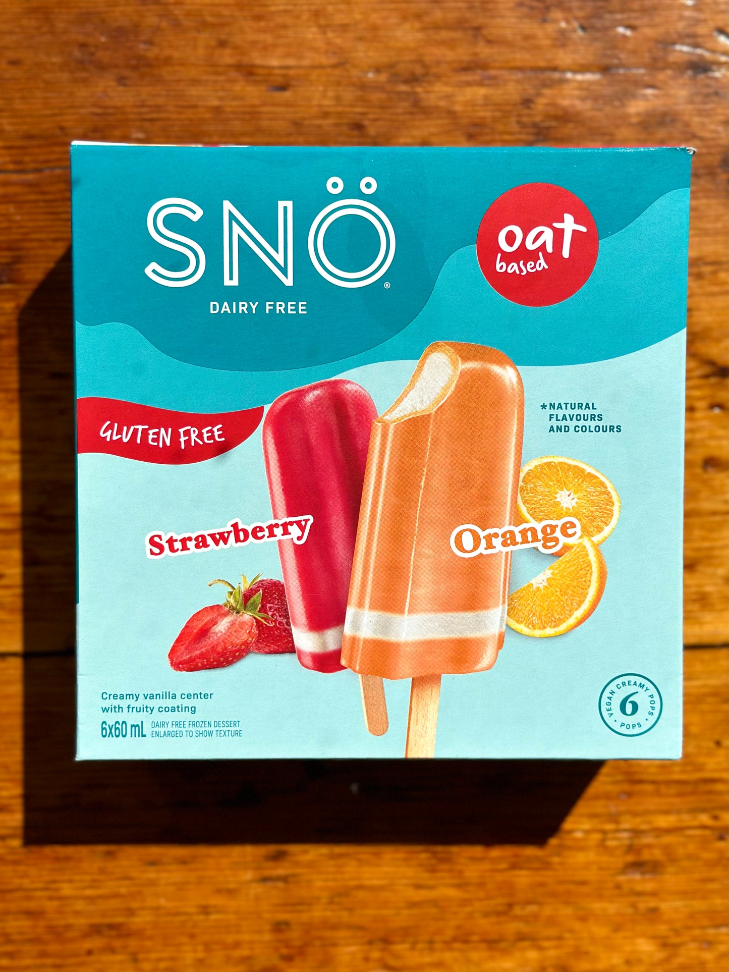 Strawberry & Orange Popsicles By SNÖ