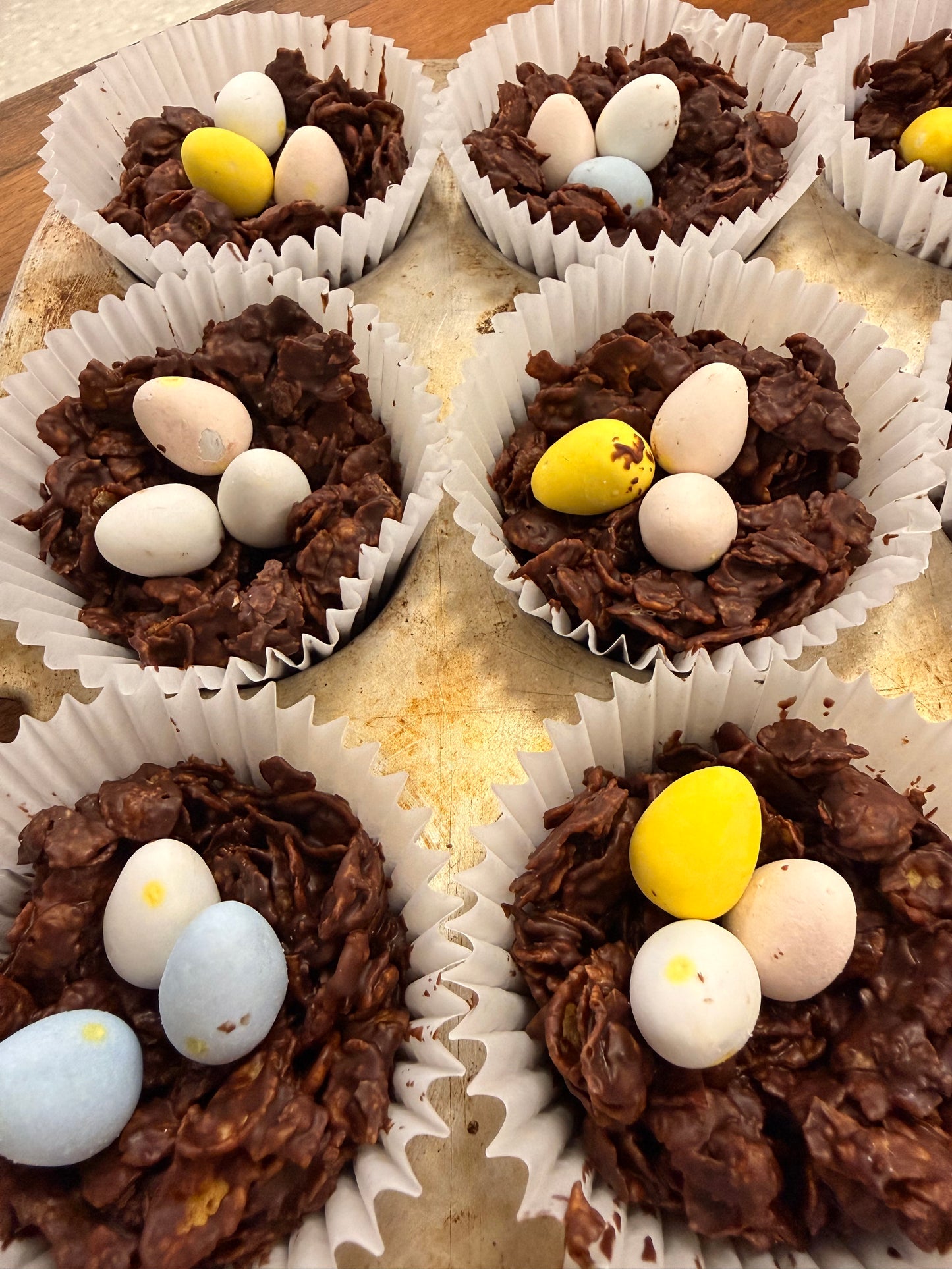 Corn Flakes Chocolate Nest