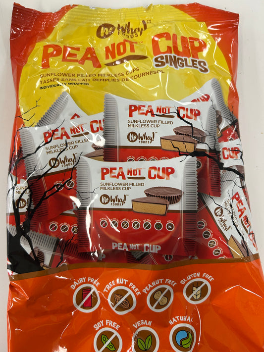 Pea Not Mini-Cups Halloween Display Case By No Whey Foods