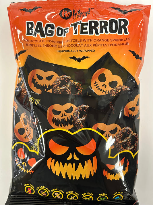 Bag of Terror Halloween Display Case By No Whey Foods