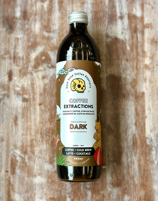 Coffee Extractions (Concentrate) Dark By Back Road Coffee Roasters