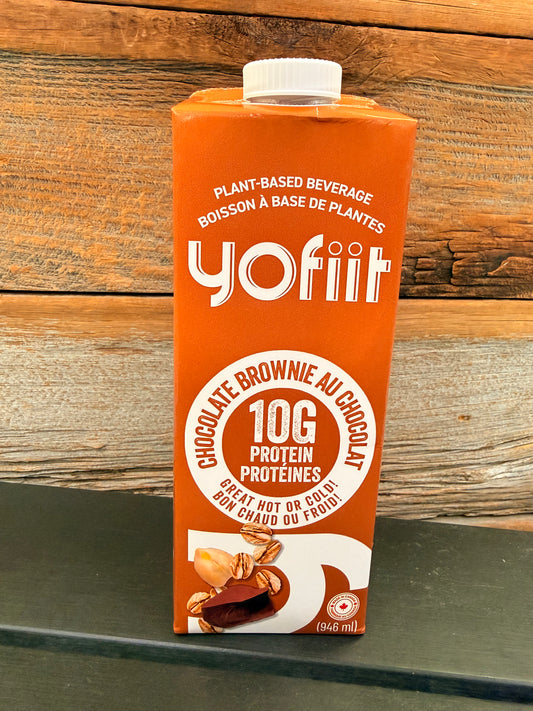 Yofiit High Protein Chickpea Milk Chocolate Brownie