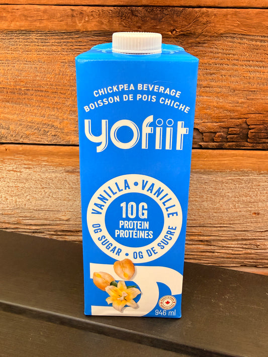 Yofiit High Protein Chickpea Milk Vanilla