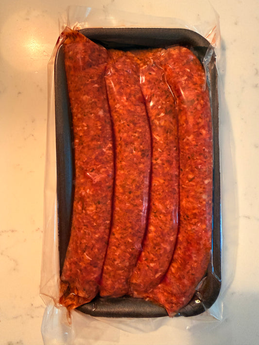 Mild Mergez Sausages