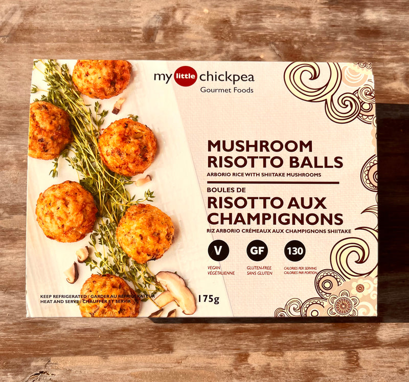 Mushroom Risotto Ball By My Little Chickpea