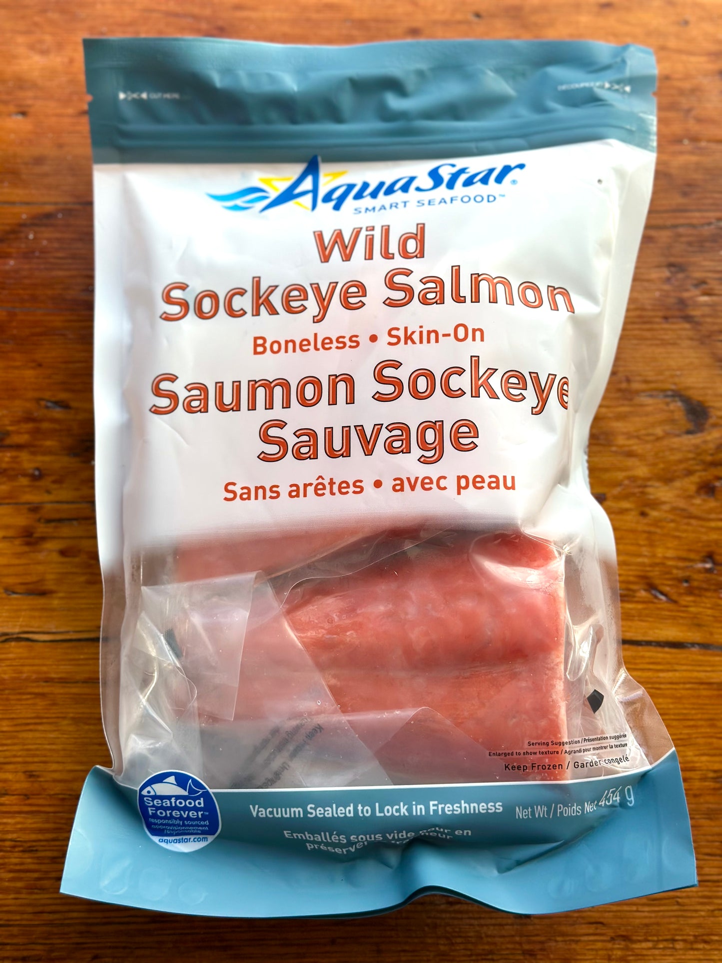 Wild Sockeye Salmon By AquaStar