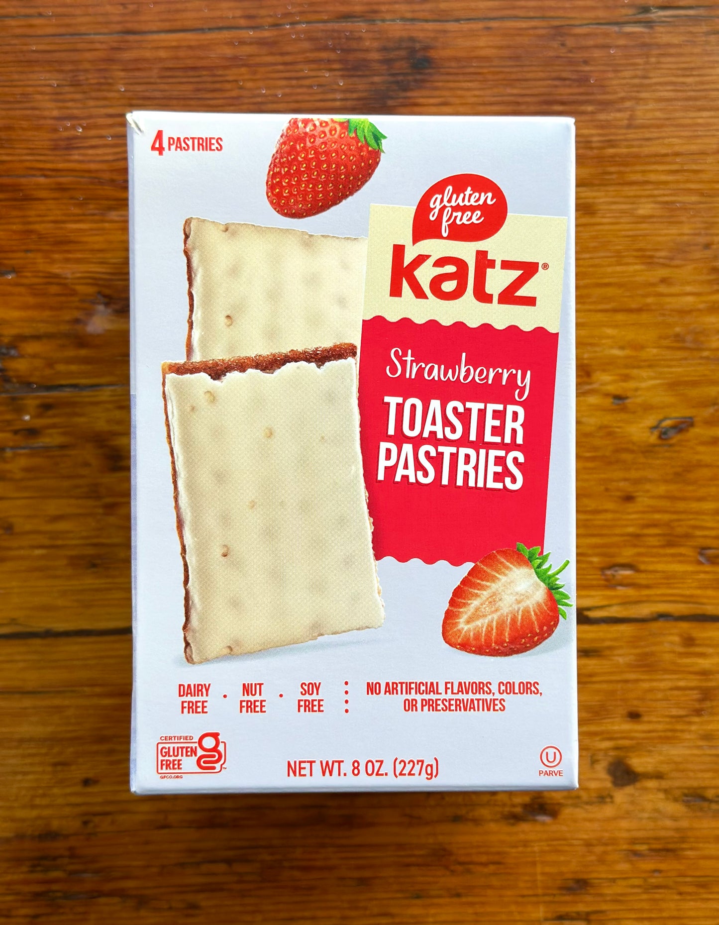 Toaster Pastries Strawberry (Pop Tarts) By Katz