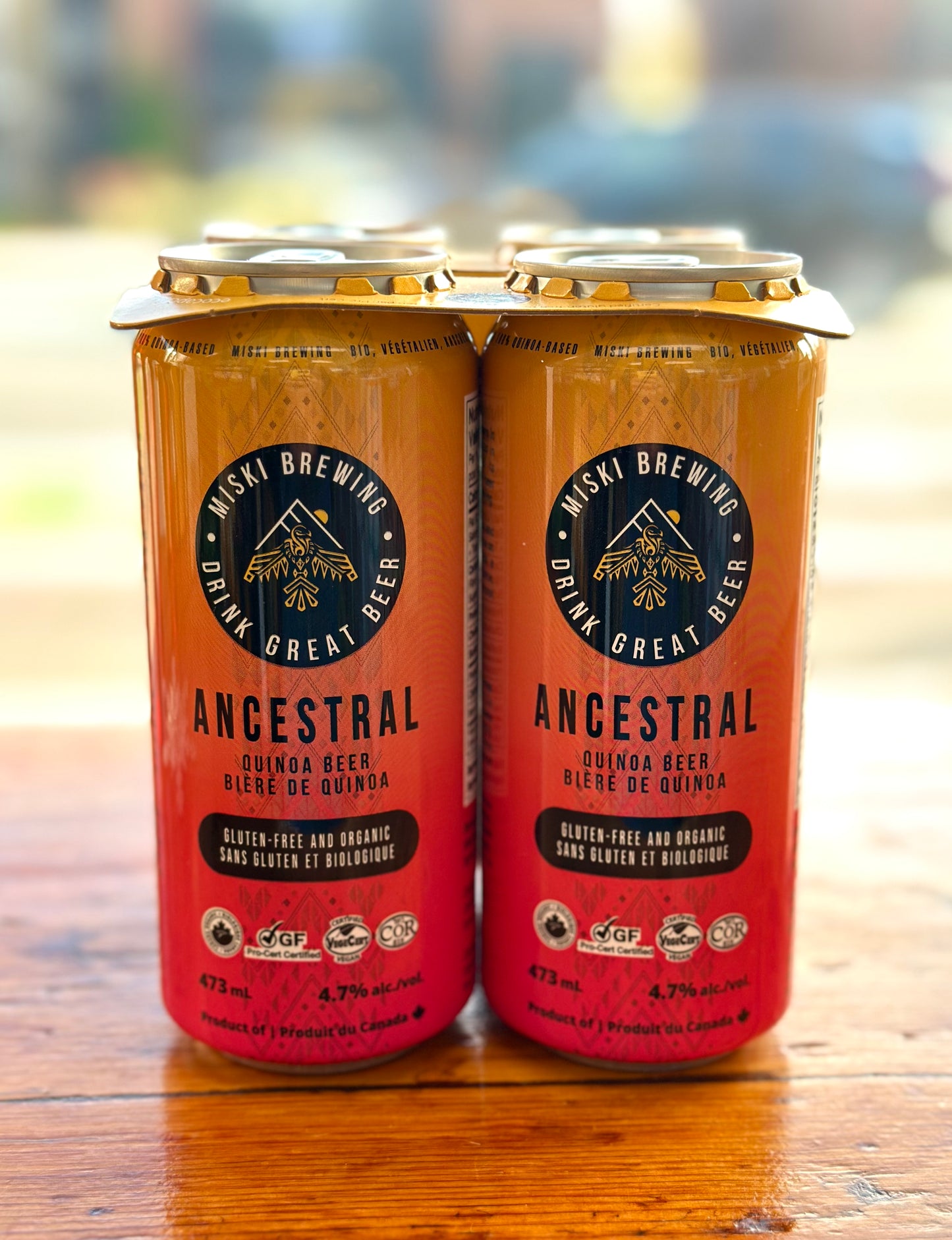 Miski Brewing Ancestral Quinoa Beer - 4x473ml (Need to be 19 years old to buy)