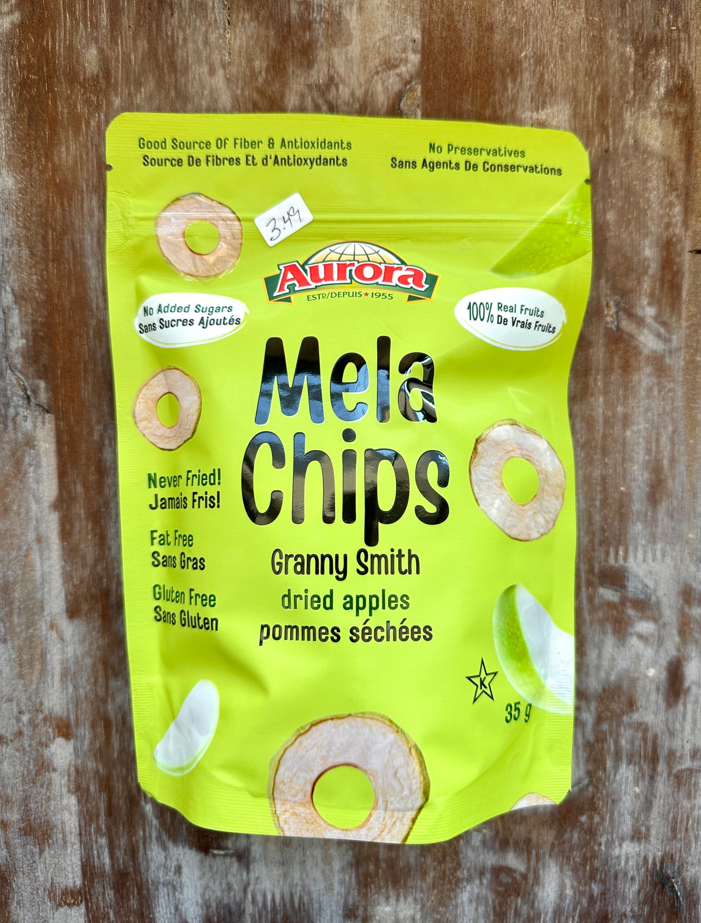 Granny Smith Mela Chips By Aurora