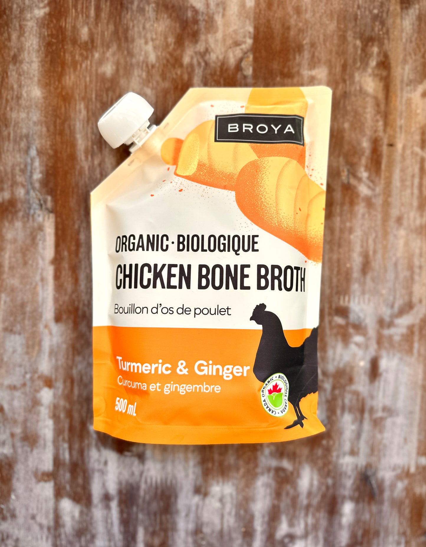 Turmeric & Ginger Chicken Bone Broth By Broya