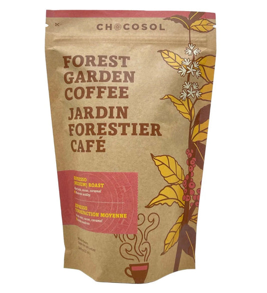 Forest Garden Coffee - Espresso (medium) Roast by Chocosol