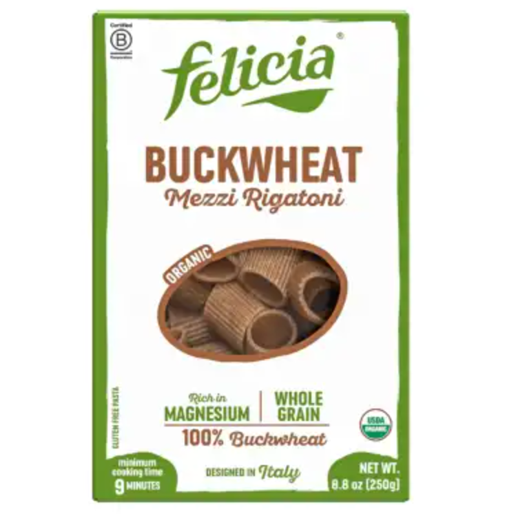 Buckwheat MEZZI RIGATONI