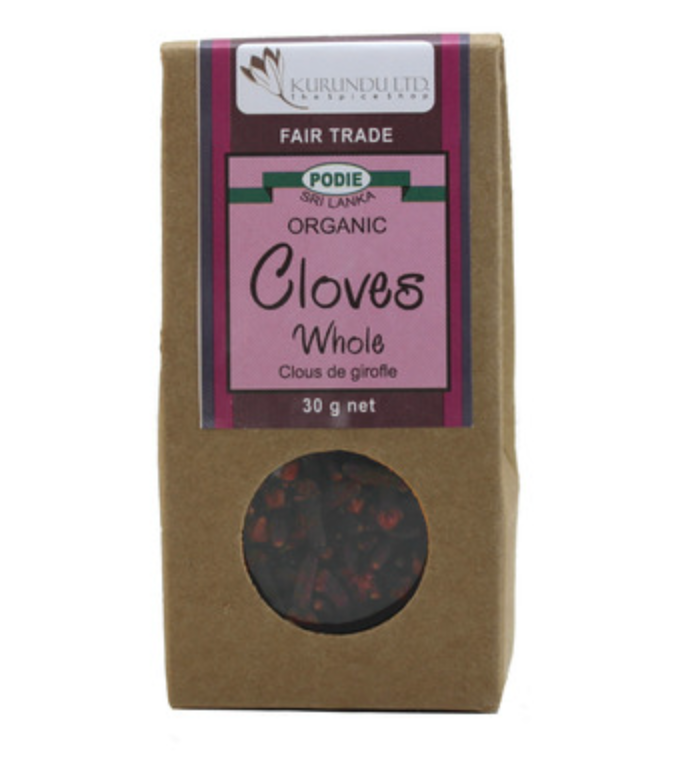 Kurundu Cloves Whole - Organic