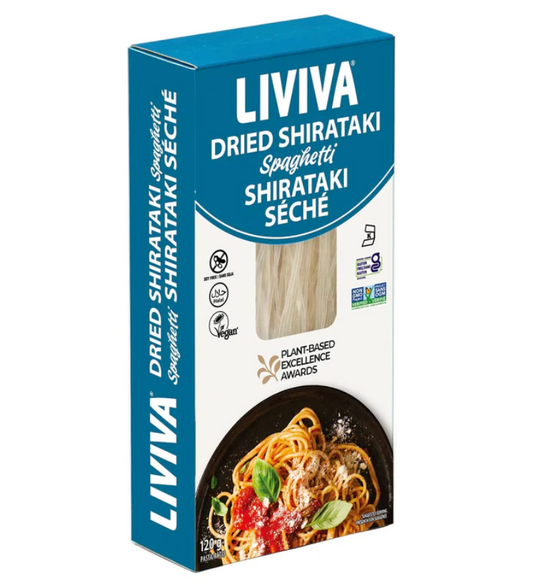 Dried Shirataki Spaguetti With Oat Fibre By Liviva