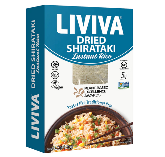 Dried Shirataki Instant Rice By Liviva