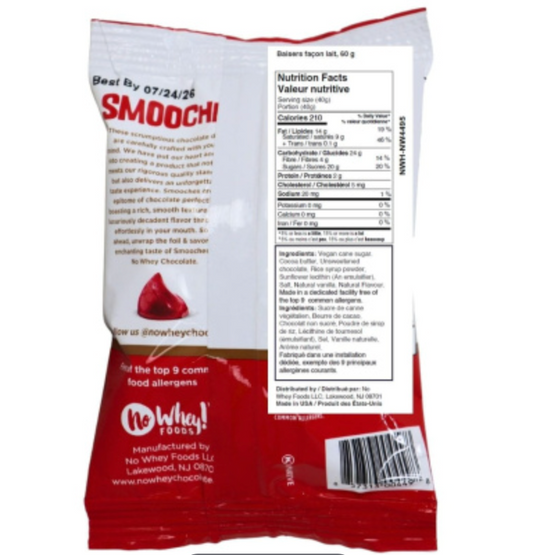 Milkless Smooches Milk-Like Chocolate By No Whey Foods