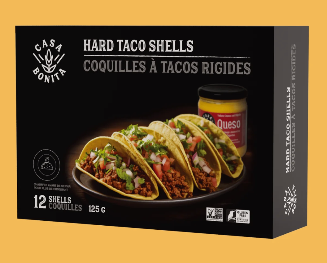 Hard Taco Shells By Casa Bonita