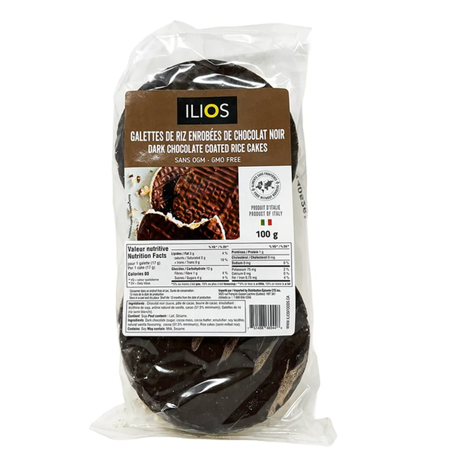 Chocolate Rice Cakes By Ilios