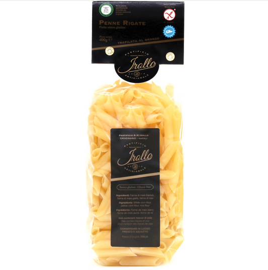 Penne Rigate Gluten Free Pasta By Irollo