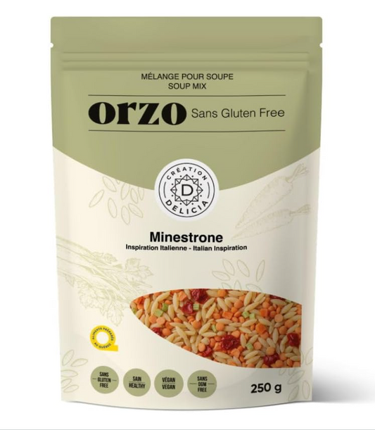 Gluten-Free Orzo-Based Risotto & Mushroom Mix By Création Delicia