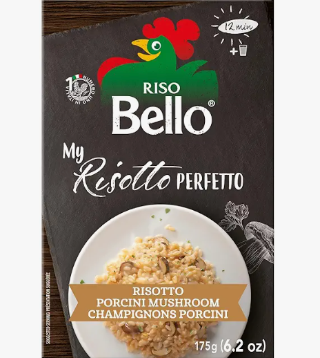 Porcini Mushroom Risotto by Riso Bello