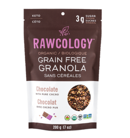 Organic Strawberry Grain Free Granola by Rawcology