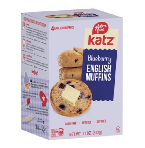 Blueberry English Muffins By Katz