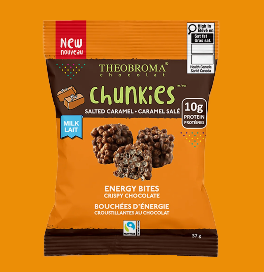 Salted Caramel Energy Bites Crispy Chocolate by Theobroma Chocolat