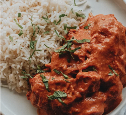Butter Chicken (with Rice, 1 Serving)