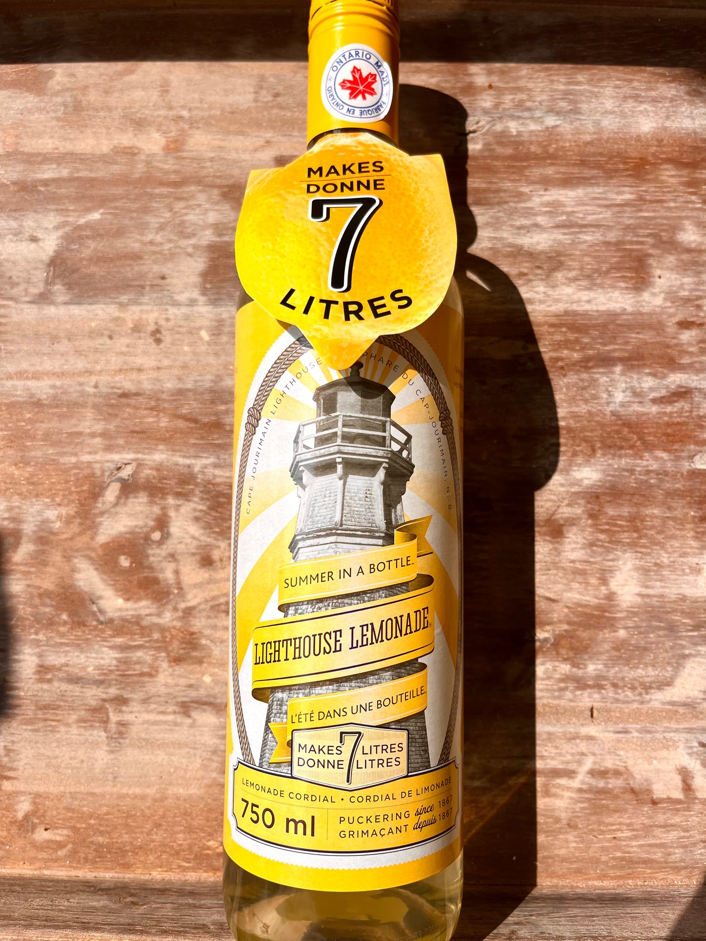 Lighthouse Lemonade Cordial