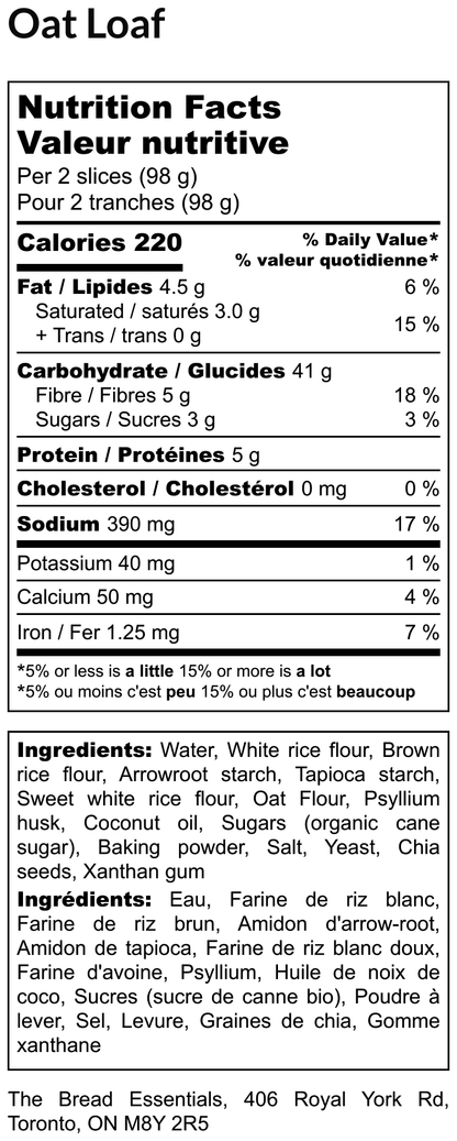 Oat Loaf