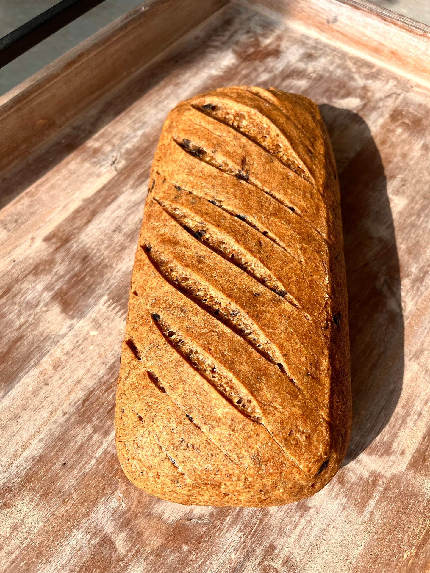 Olive Sourdough Bread