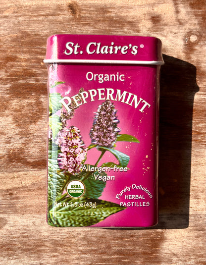 Organic Herbal Pastilles By St-Claire's