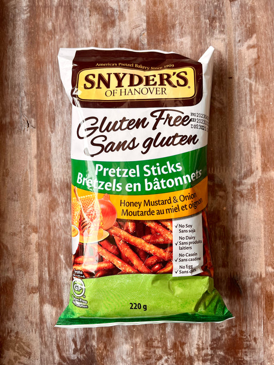 Honey Mustard & Onion Pretzel Sticks By Snyder's