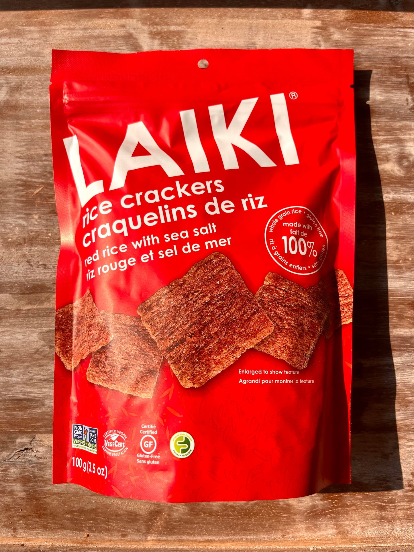 Red Rice Crackers By Laiki