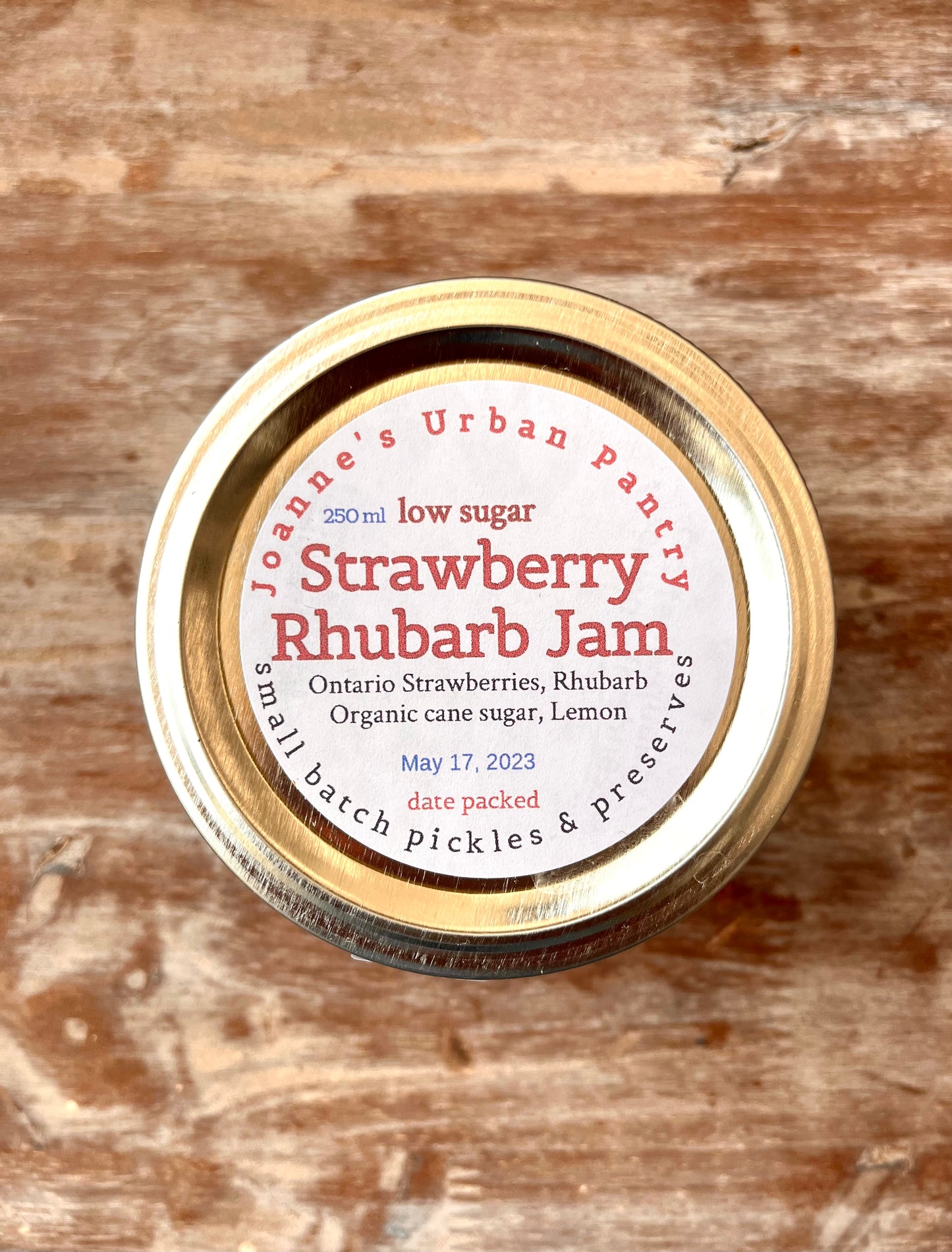 Strawberry Rhubarb Jam