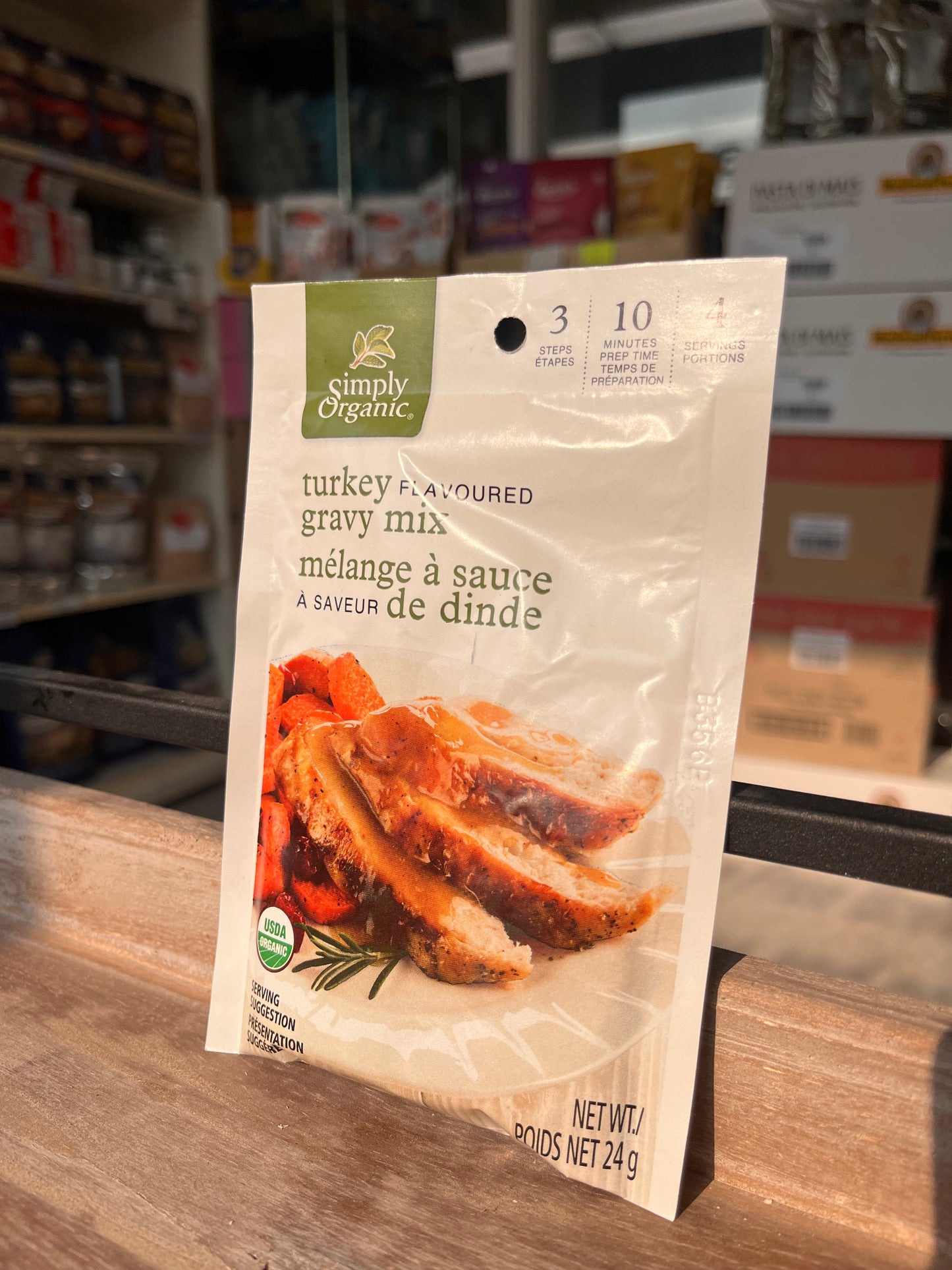 Turkey Flavoured Gravy Mix By Simply Organic