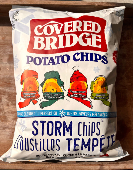 Storm Potato Chips By Covered Bridge