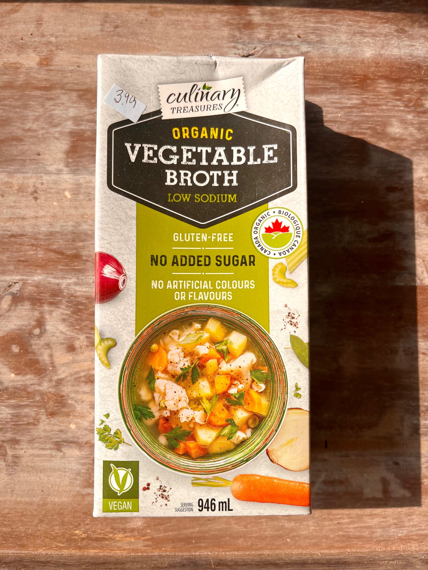 Organic Vegetable Broth