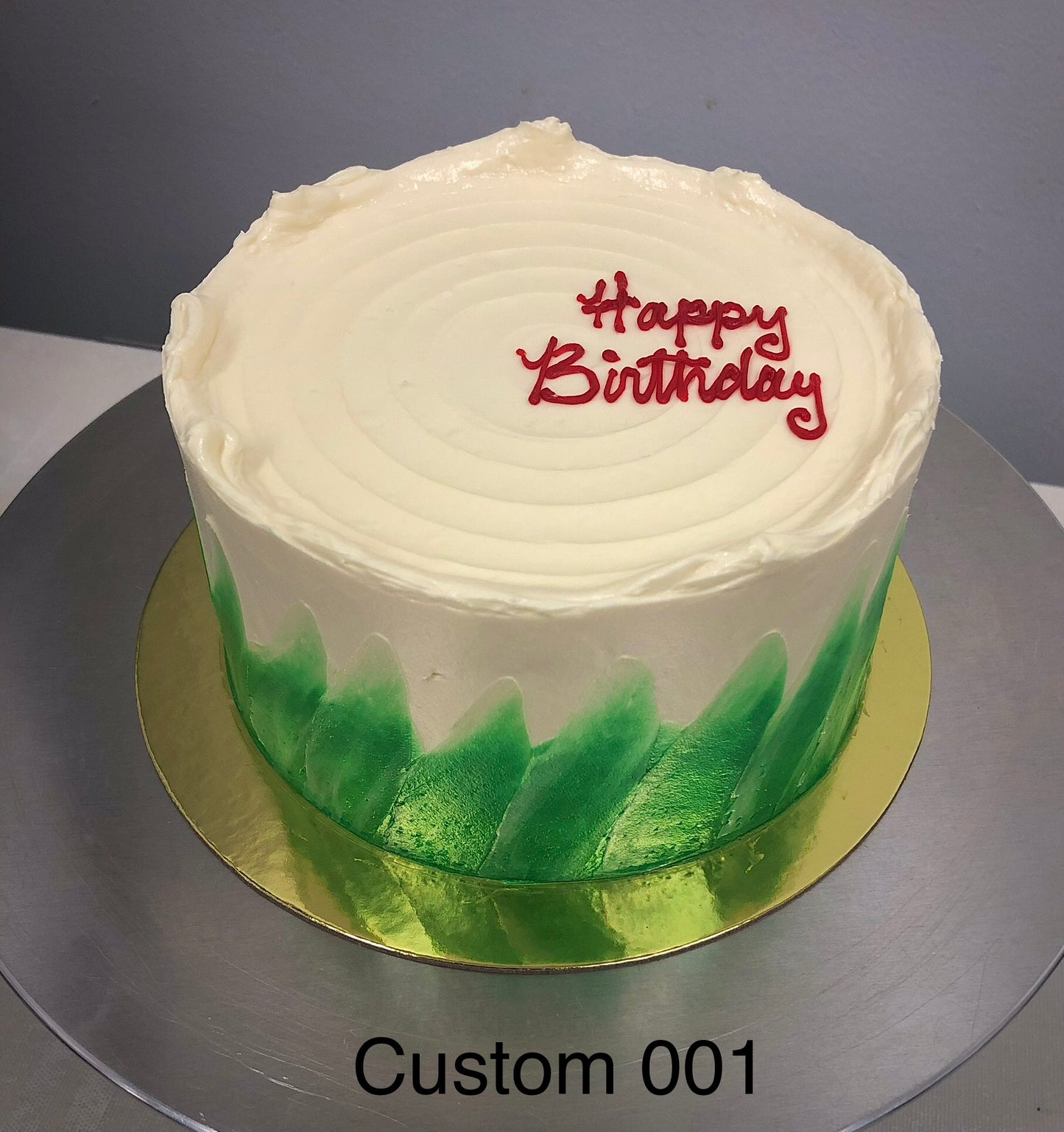 6" Custom Cake 001 - Pre-Order 72 hours In Advance (Available for Store Pick-Up Only)